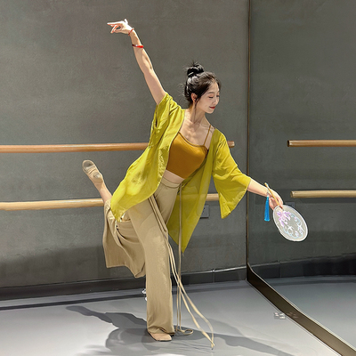 古典舞练功服飘逸古风舞蹈演出服