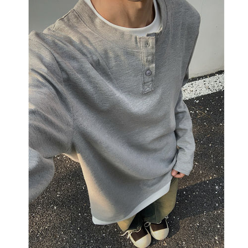 OaOO线上店铺叁佰TTBRO新品FDM线上商店潮流时尚假两件长袖T恤