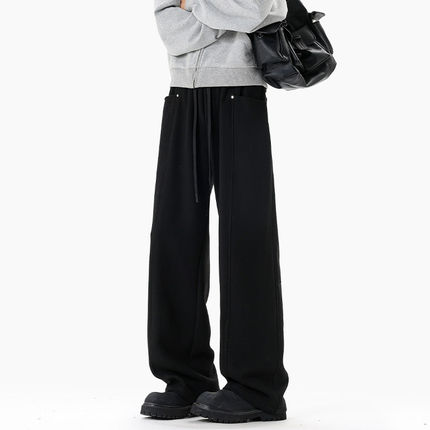 APUEE店铺叁佰TTBRO新品400g美式呢料立体拼接侧边口袋休闲裤