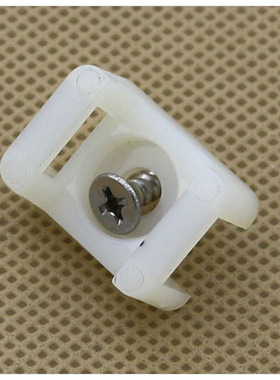 马鞍形扎带固定座 束线带 电线固定座HC-2 螺丝孔座STM-2 500只