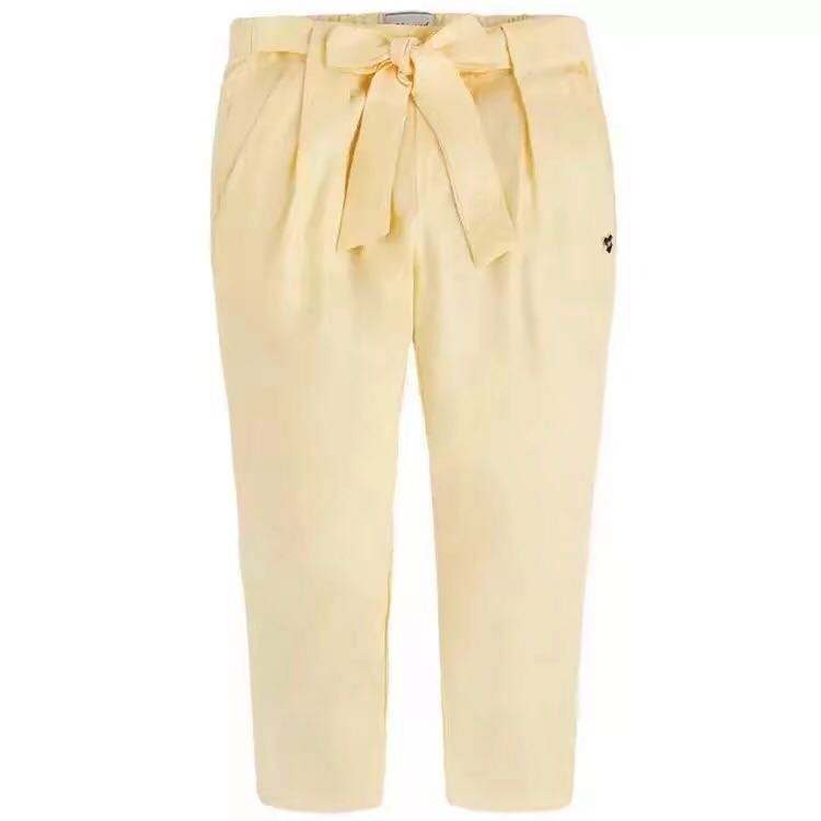 mayoral女童时尚透气轻薄休闲裤