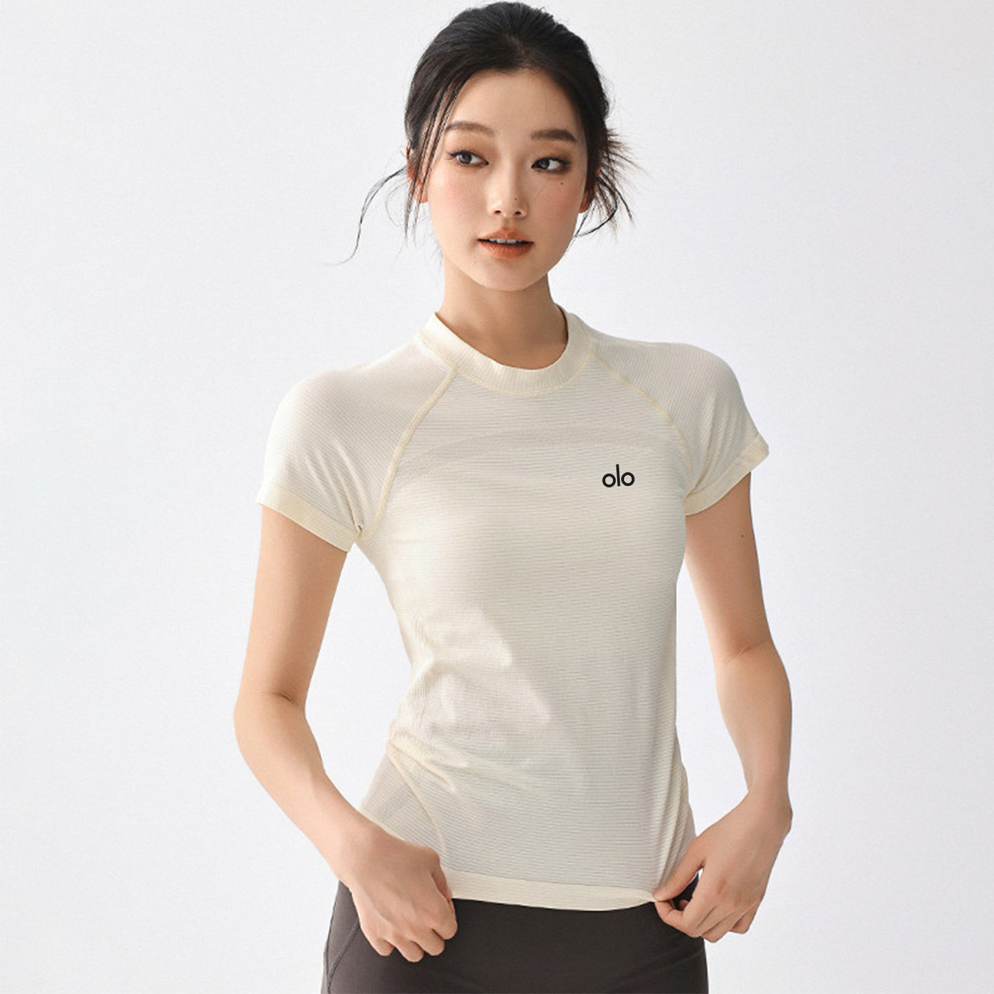 夏季新款运动健身短袖女速干