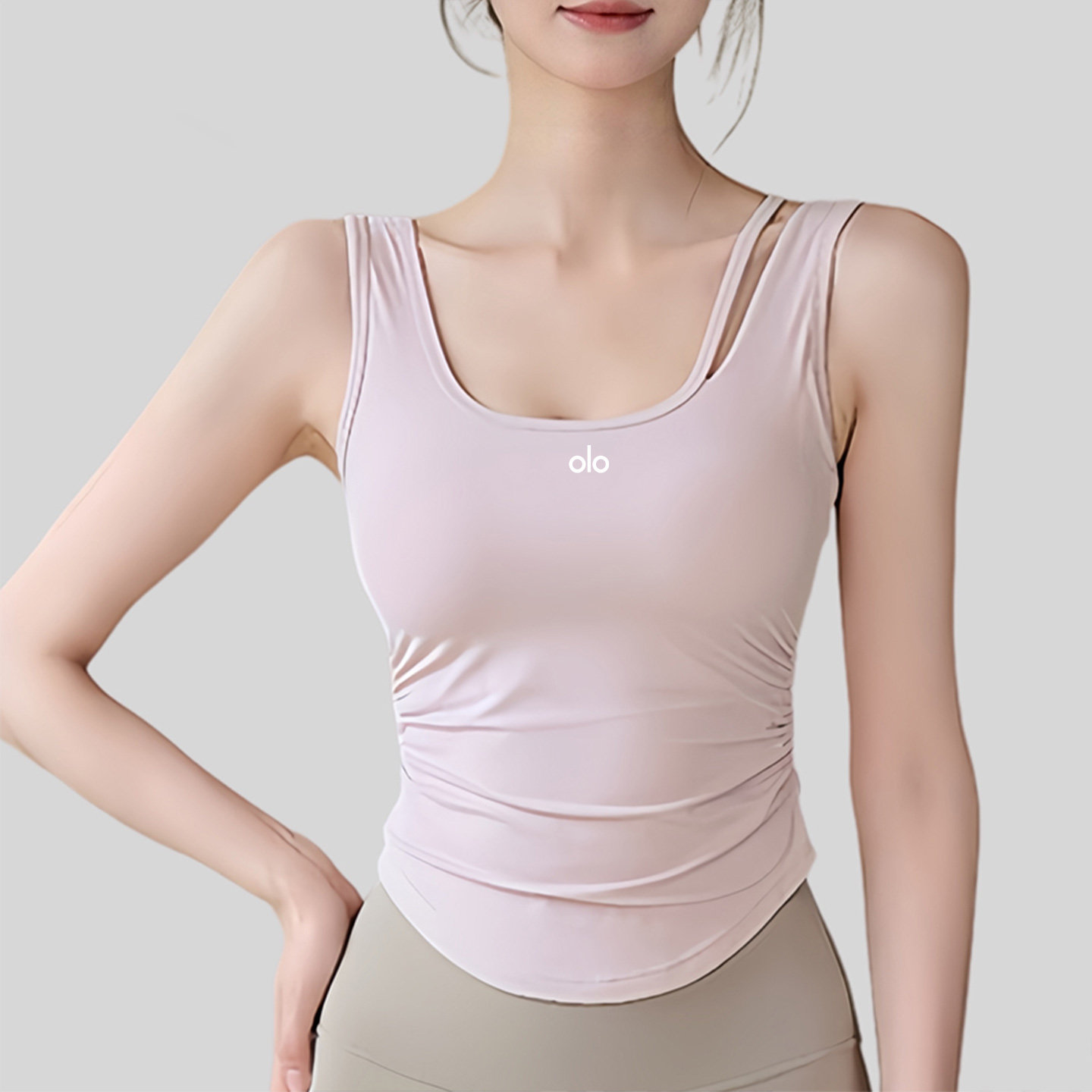 运动内衣女夏季气质美背防震瑜伽服背心外穿跑步聚拢健身文胸