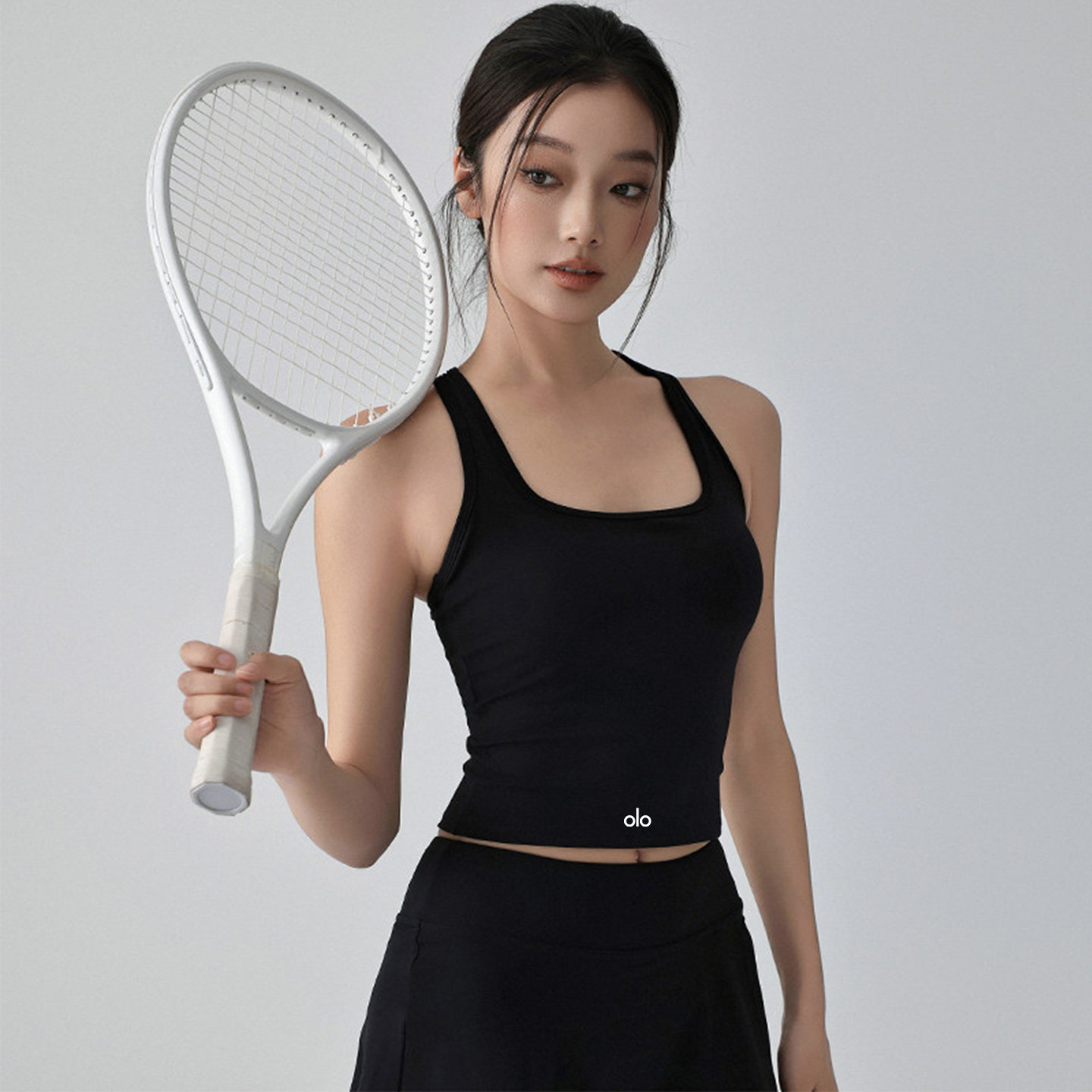 运动背心女夏季新款工字美背