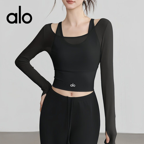 AIo瑜伽服运动上衣罩衫