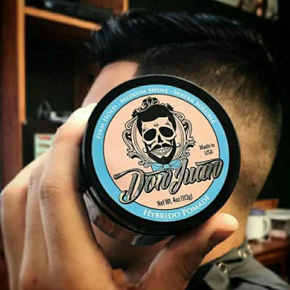 don juan 唐胡安发油发蜡发泥男定型水基美国骷髅头发油113g
