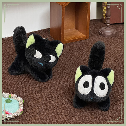 罗小黑战记2大电影毛绒挂件 名创优品MINISO挂饰公仔