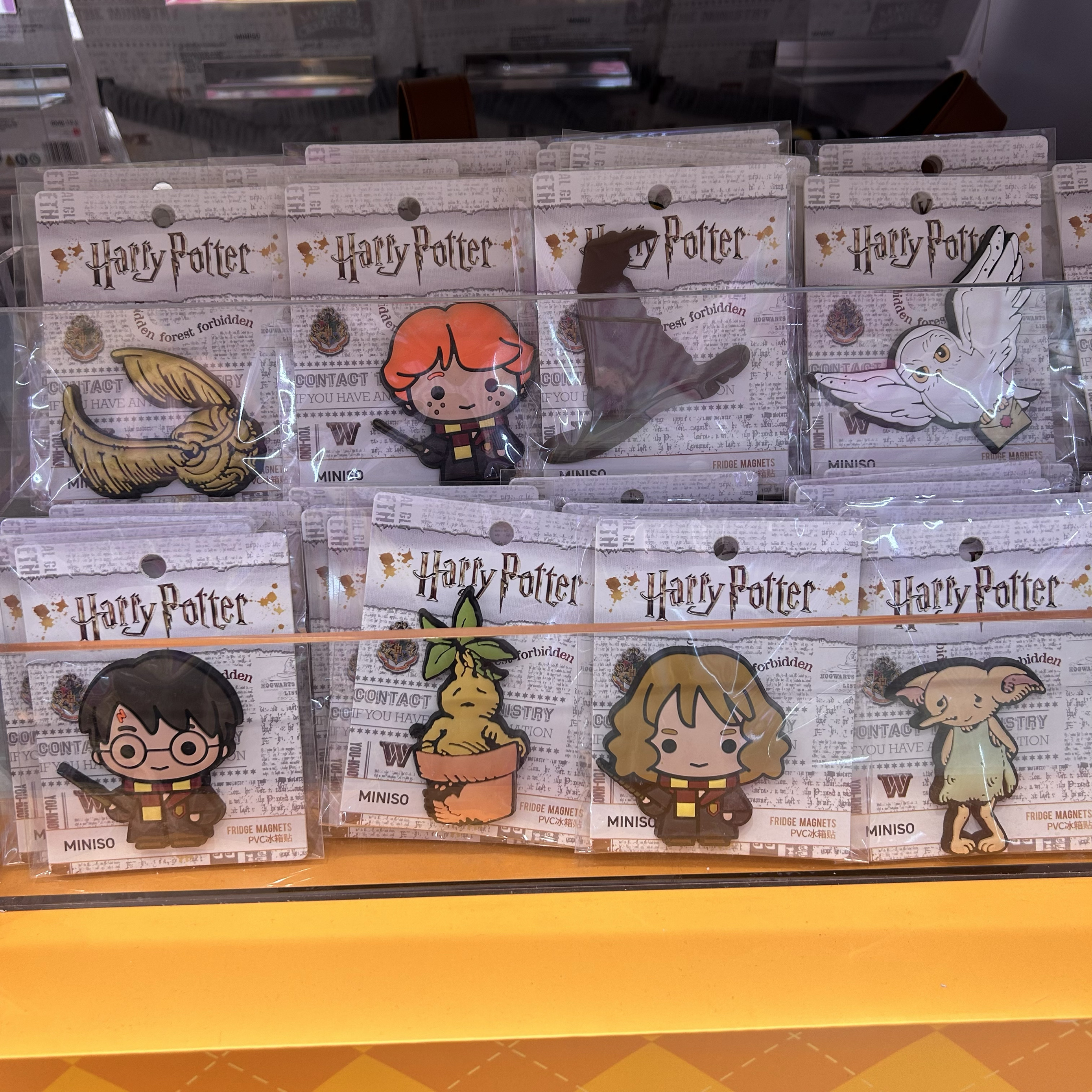 哈利·波特系列PVC冰箱贴 名创优品MINISO