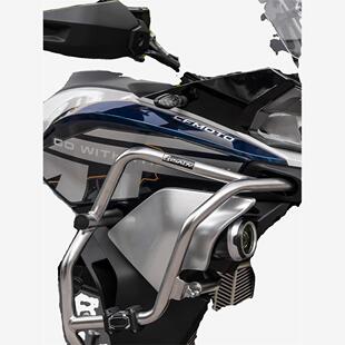 GSADV适用春风800MT护杠改装保险杠配件不锈钢专业新款水箱护网