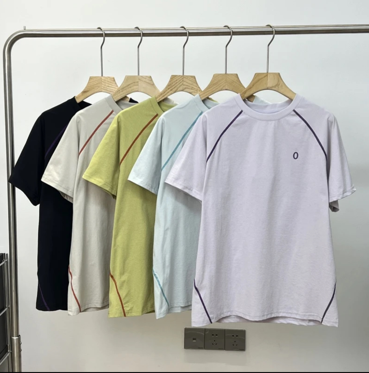 【3秒搭出Cityboy风】山系速干男女韩版运动透气插肩短袖情侣T恤