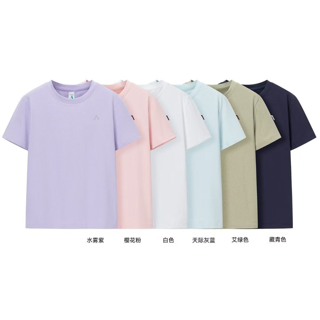 会呼吸的T恤!高弹透气速干防晒UPF50+薄款防紫外线运动短袖男女