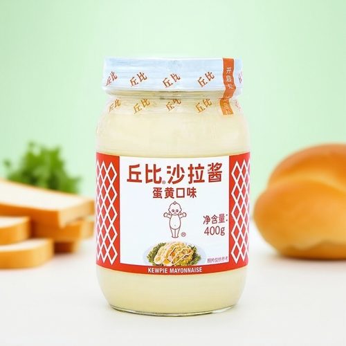 丘比沙拉酱蛋黄口味面包水果色