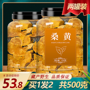 西藏自治区野生正品桑树特级整朵桑黄菌种灵芝粉500g中药茶的功效