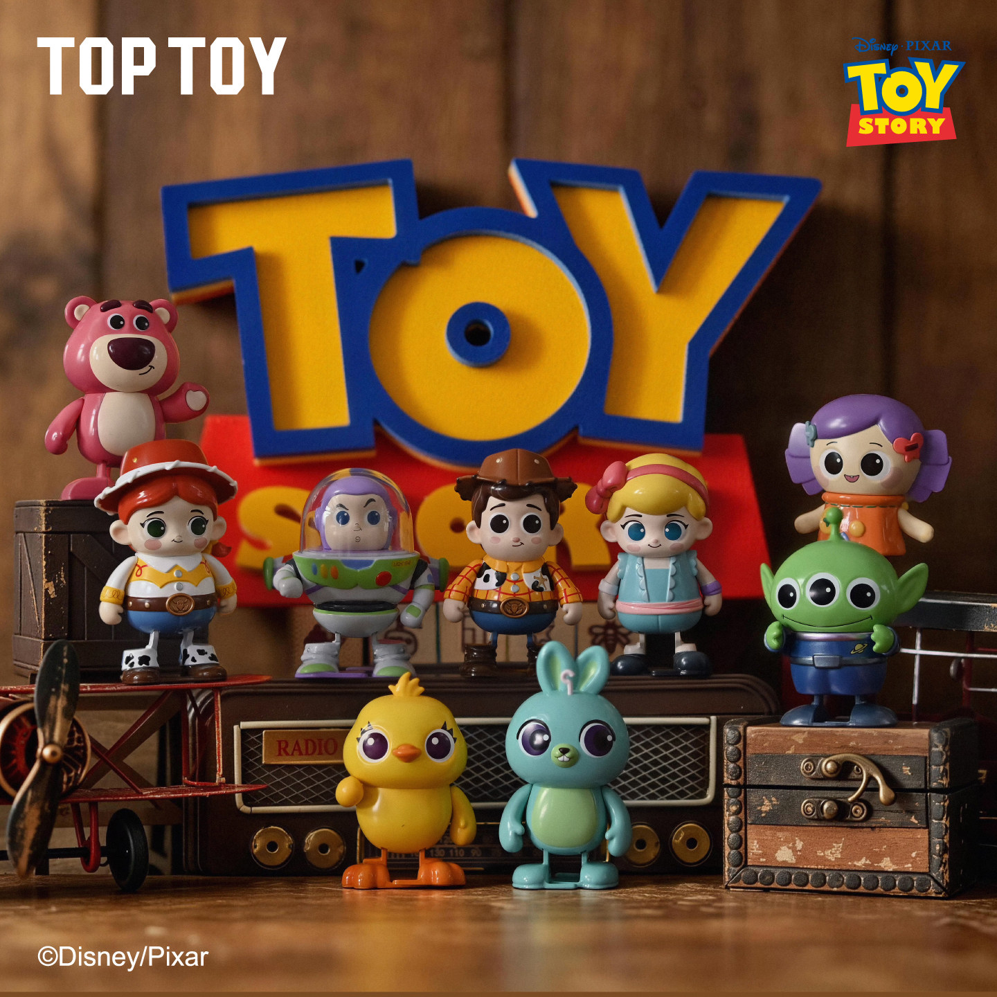 TOPTOY玩具总动员发条盲盒手办图片