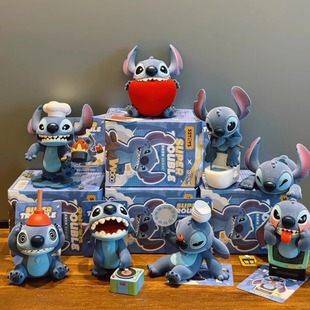 正版52TOYS史迪奇超级破坏王系列史迪仔盲盒潮玩摆件植绒女生礼物