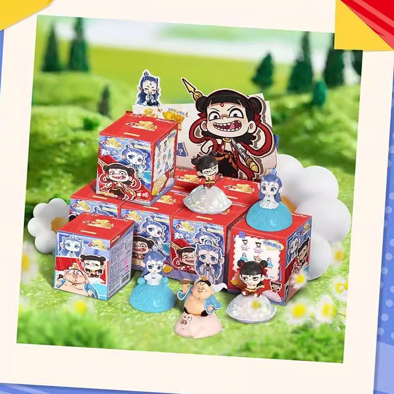 现货哪吒2之魔童闹海系列盲盒摆件哪咤敖光敖丙手办周边礼物