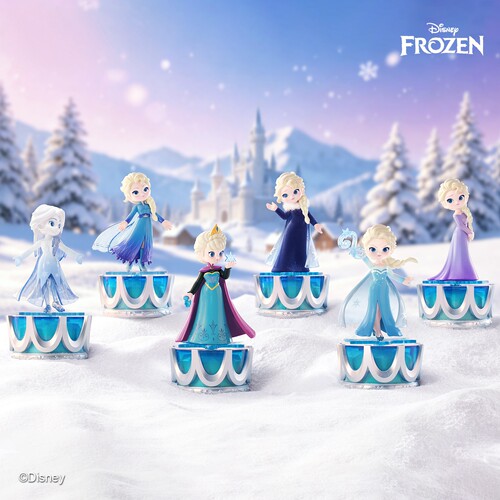 TOPTOY冰雪奇缘艾莎音乐盒盲盒