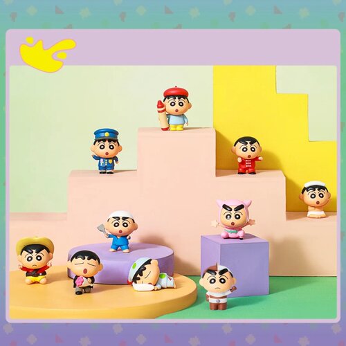 正版蜡笔小新电影大冒险系列盲袋盲盒Q萌公仔迷你手办摆件盲粒