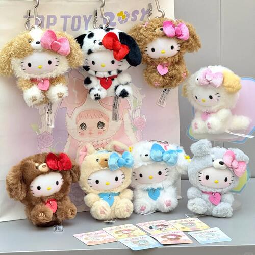 现货TOPTOY赵露思同款凯蒂猫盲盒