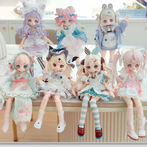 万梦SugaryGirlsBJD盲盒手办