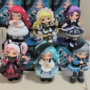 【现货】正版又梨七代鬼魅灵力系列盲盒可爱摆件潮玩公仔手办礼物