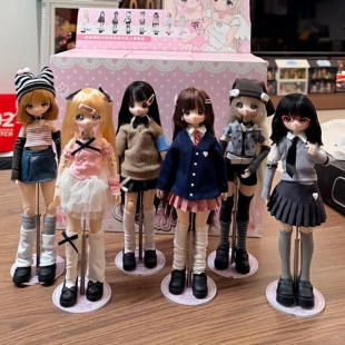 首发X11别动我的齐刘海BJD盲盒特六体可动人偶植发潮玩摆件新年礼