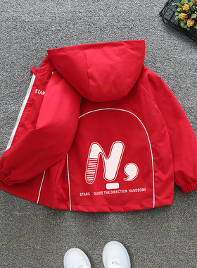 男童外套春秋款2026儿童棒球服痞帅男孩春季上衣宝宝中小童运动风
