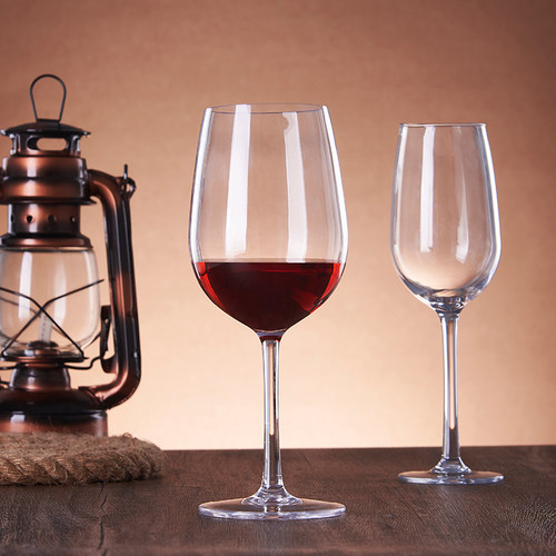 高脚杯商用塑料防摔香槟杯酒店