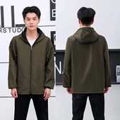 秋冬罩衣成人加绒加厚家用围裙外穿长袖 防水防风男女士新款 工作服