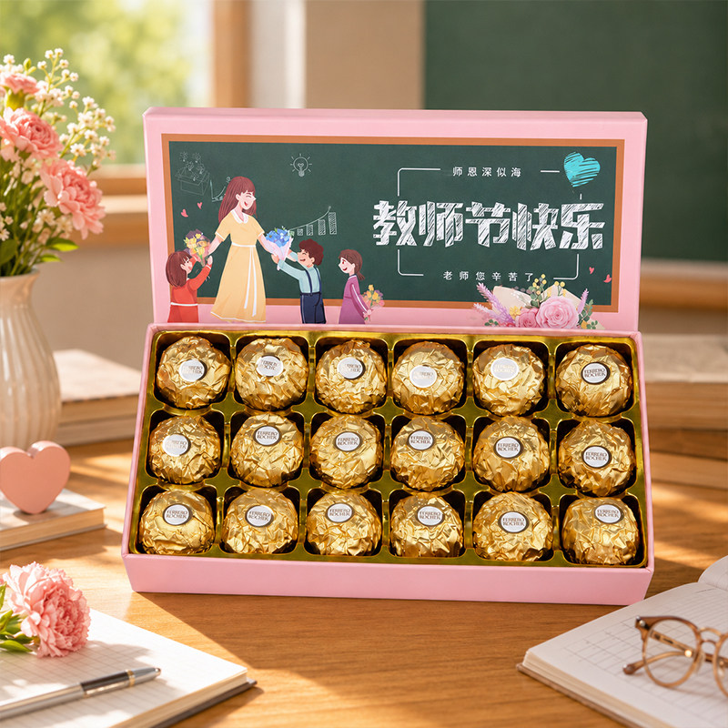 教师节礼物送女老师费列罗礼盒