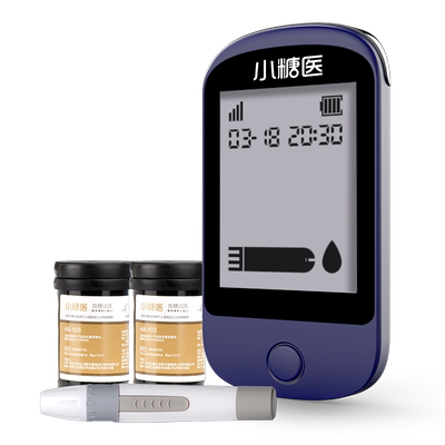 能充电的血糖仪-老人也会用