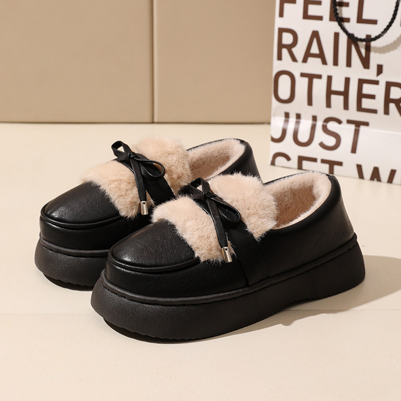 包跟棉拖鞋女冬季外穿防水居家保暖韩系百搭豆豆拖鞋女士轻便防滑,居家布艺,居家棉拖/棉鞋,淘宝优惠券,粉丝福利购,淘宝优惠卷