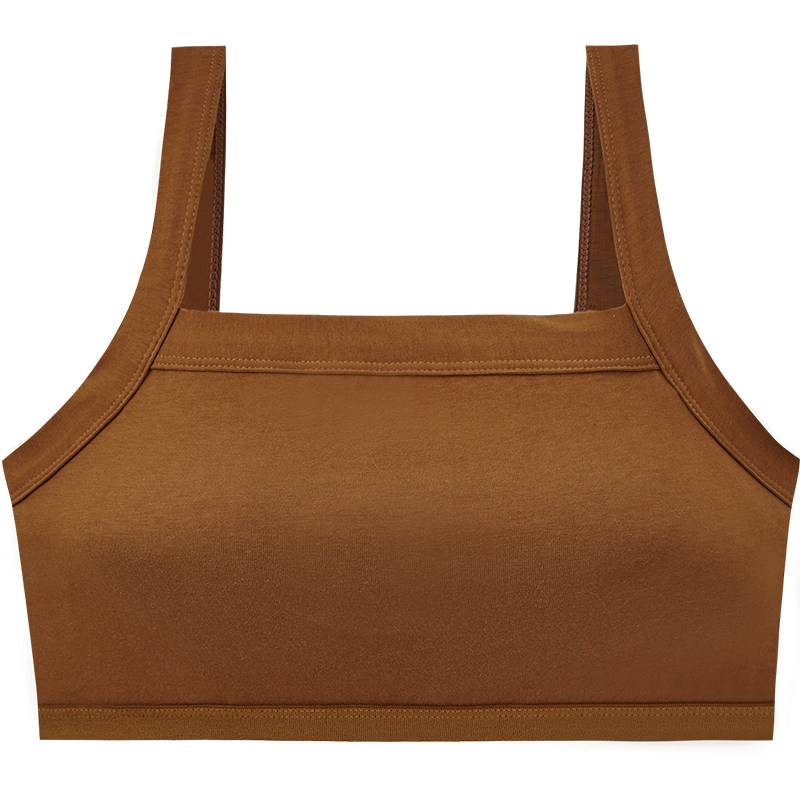 纯棉薄款防走光带胸垫学生内w衣一体聚拢上托无钢圈抹胸式少女文,女士内衣/男士内衣/家居服,少女文胸,淘宝优惠券,粉丝福利购,淘宝优惠卷