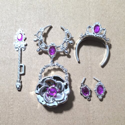 芭比丽佳等6分娃皇冠发箍配饰