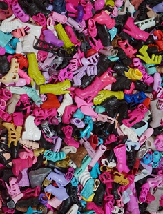 30cm高品牌换装娃娃配件 6分娃鞋子高跟鞋凉鞋包包打包卖