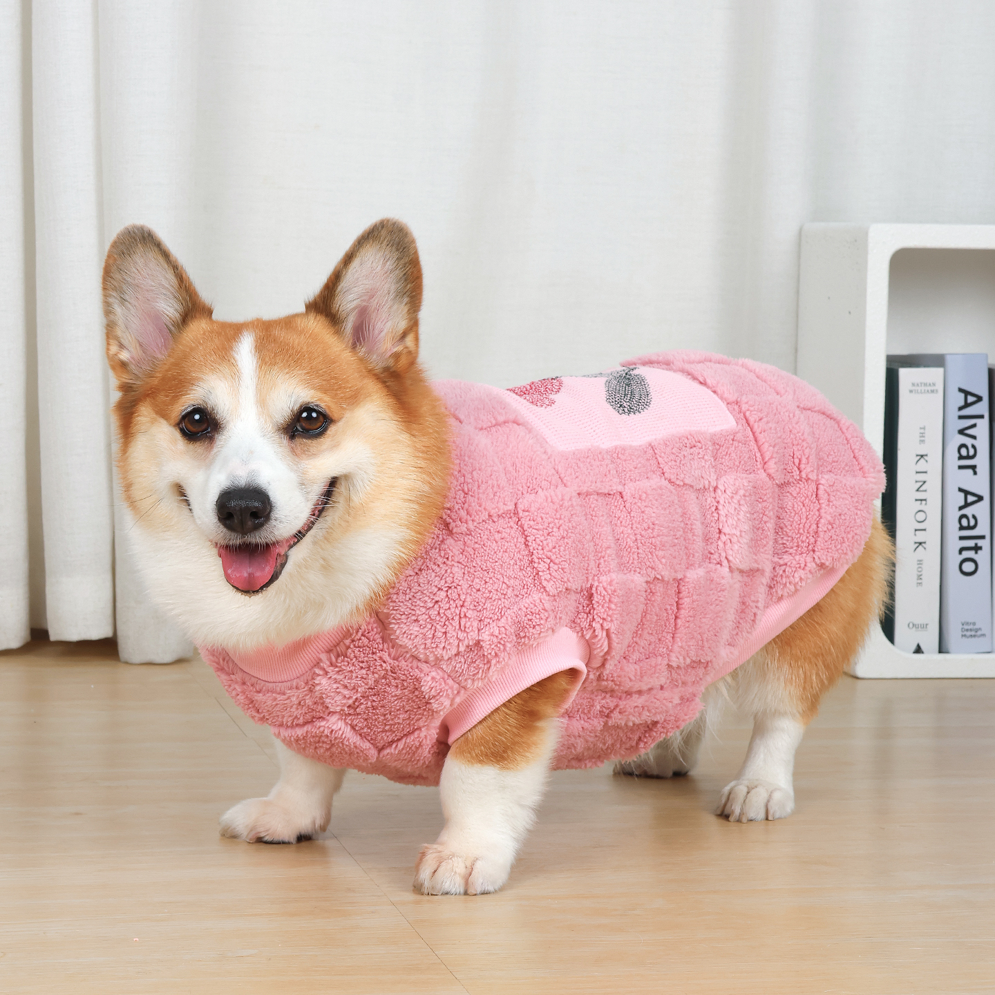 宠物狗狗衣服冬装柯基保暖居家服