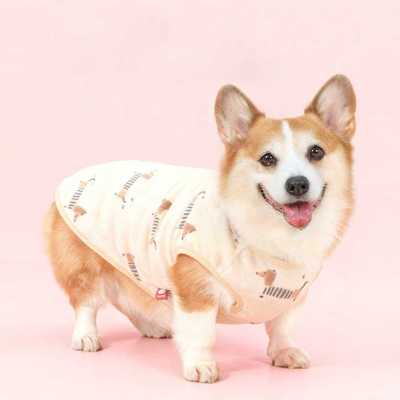 柯基衣服秋冬款宠物狗狗背心保暖