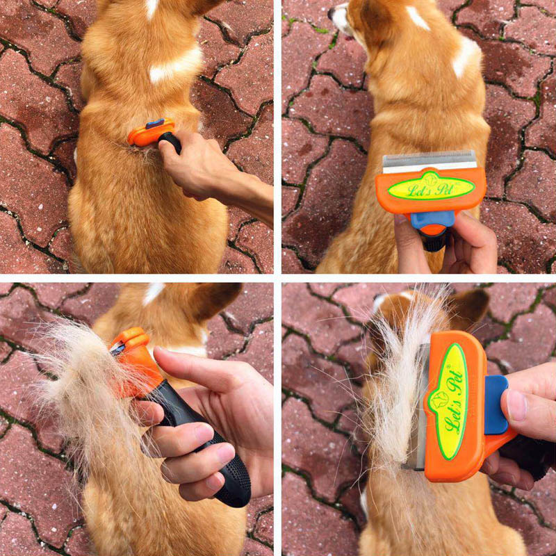 宠物用品狗狗梳子去毛中型犬法斗