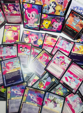 【碧琪美版买2送1】小马宝莉水晶时标中心城混沌大电影闪卡歌词