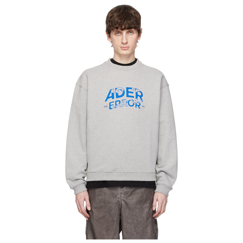 ADER ERROR 灰色 Edca Product. 45 卫衣男