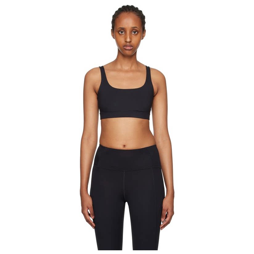 girlfriend collective 黑色 andy 运动文胸女