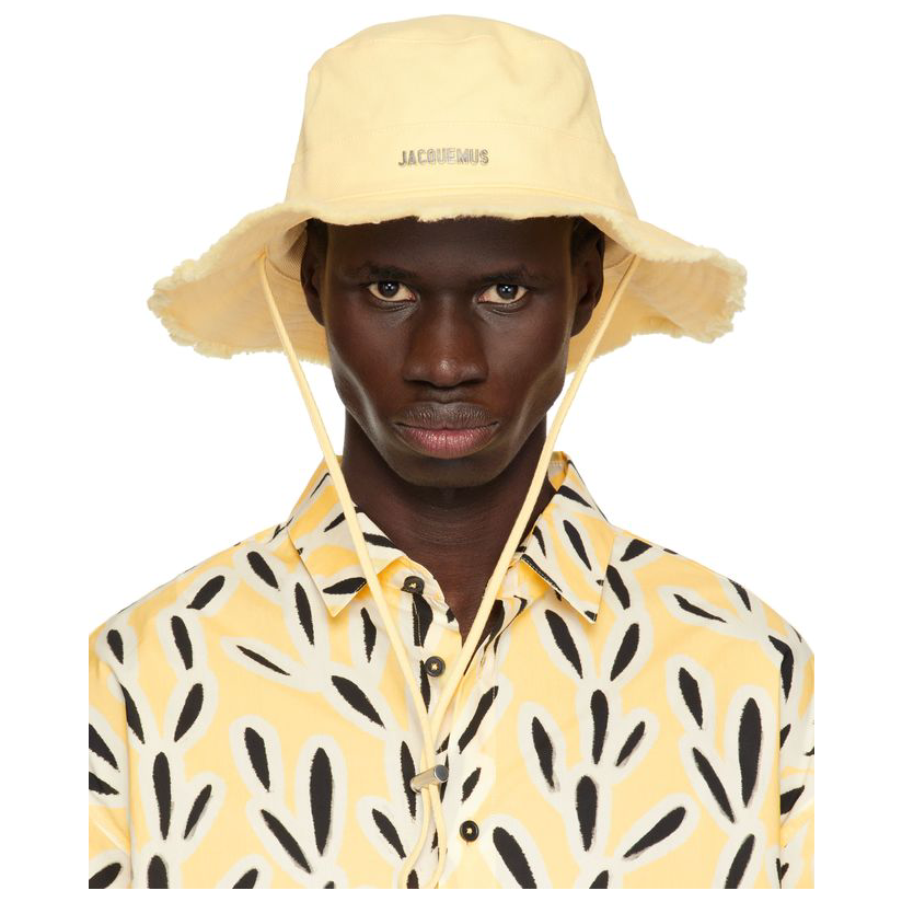 JACQUEMUS 箱包  黄色 The Artichaut 渔夫帽男