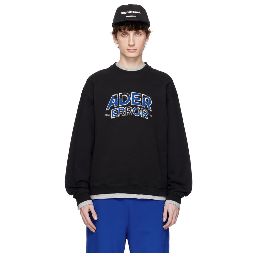 ADER ERROR 黑色 Edca Product. 45 卫衣男