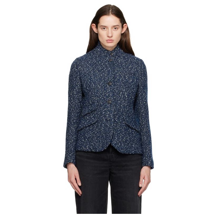 rag  bone 瑞格布恩 海军蓝 slade 西装外套女