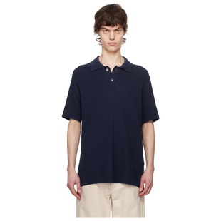 男体恤 knit 海军蓝 Croisiere Jacquemus Polo The 系列 衫