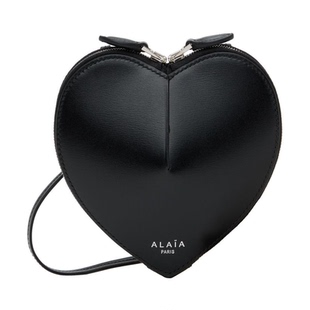 Alaïa 黑色迷你 零钱包女耐 Cœur 迷衣APP优惠码 ：KCHP
