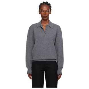 女 Knitted 迷衣APP优惠码 ：KCHP RÓhe Polo Compact 灰色 衫