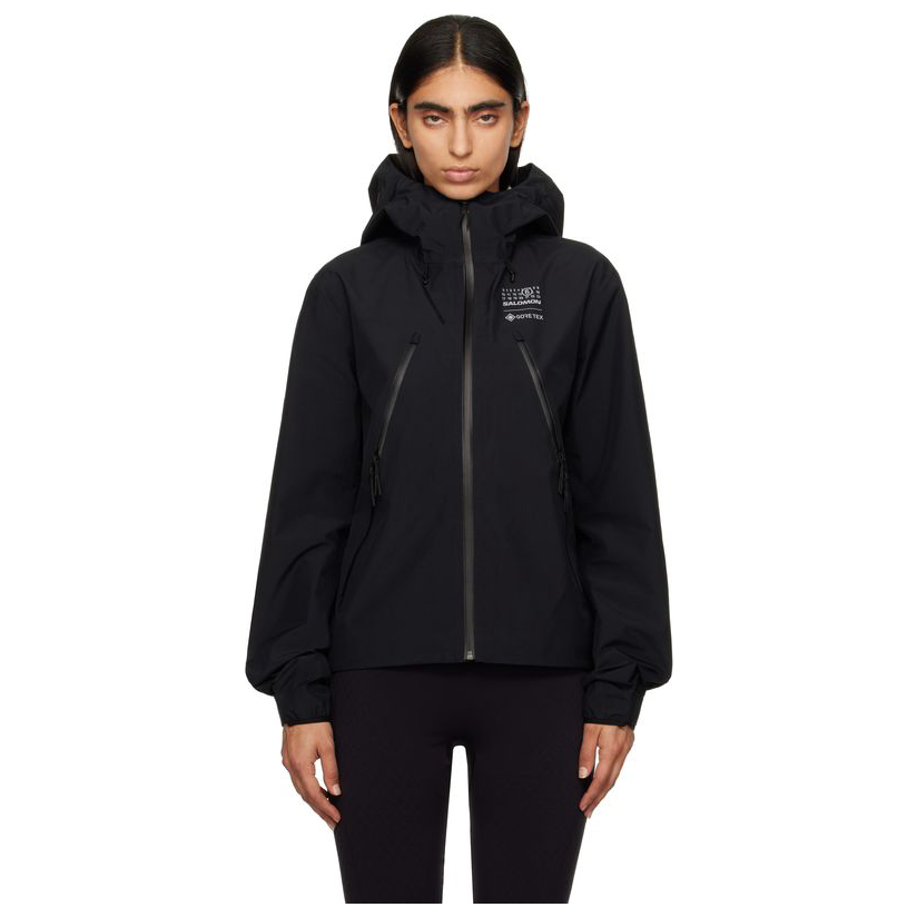 Mm6 Maison Margiela 黑色 Salomon 联名 Windbreaker 夹克短外