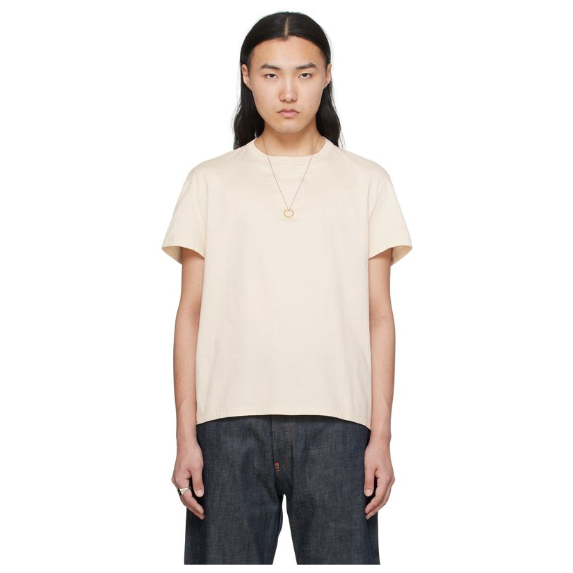 [迷衣APP优惠码：KCHP] Maison Margiela 灰白色圆领 T 恤男休
