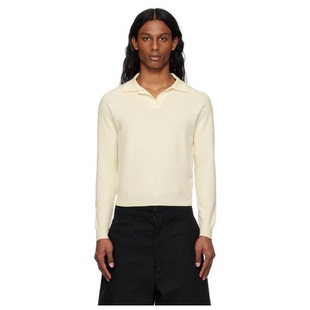 Maison 男宽松 迷衣APP优惠码 衫 Polo Margiela ：KCHP 灰白色